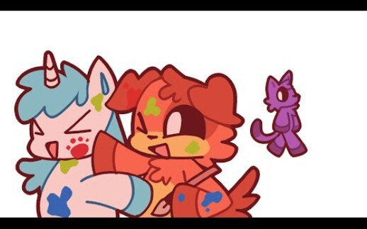 Sleepy Cat just wants to be friends with everyone (Bobby Playtime Smiley Animal)