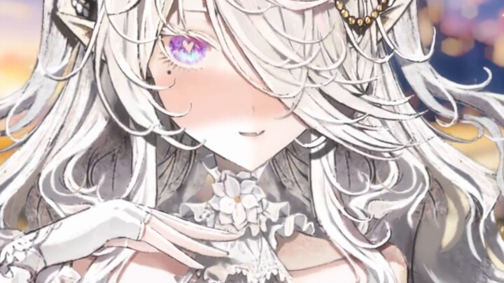 [Recruitment of people in Live2D] Her pure white eternity "Chalk Dragon Princess·Model Display"