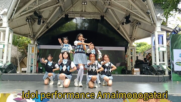 Idol performance Amaimonogatari