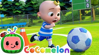 It's The Soccer Song! | Playtime with Cocomelon Sports | Move & Learn | Nursery Rhymes & Kids Songs