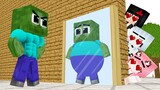 Monster School: Fat Baby Zombie Have Six Pack Because Wolf Girl - Sad Story - Minecraft Animation