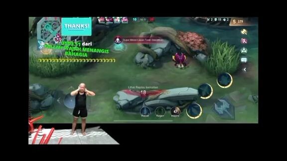 ketika bang pascol ngamuk karna wajah tersenyum