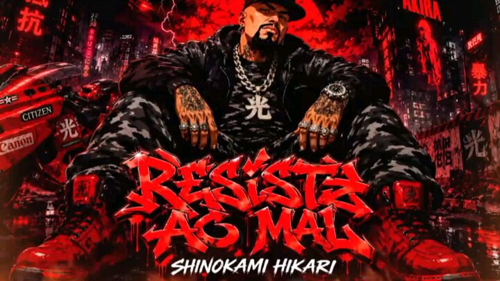 抵制邪惡 - Shinokami Hikari| #饒舌核 #hiphophardcore 饒舌金屬