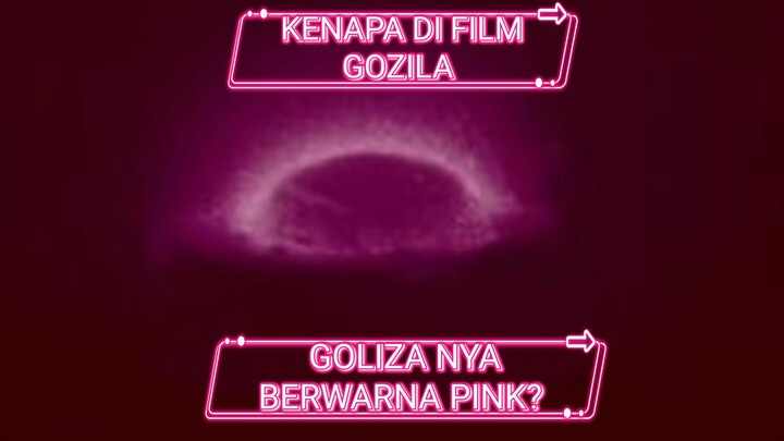 BANYAK YANG NANYA NIH!!! KENAPA DI FILM GODZILA, GODZILA NYA BERWARNA PINK??!!!