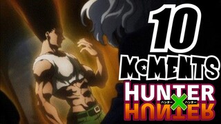 Les 10 SCÈNES les plus MARQUANTES de HUNTER X HUNTER ! (ANIMÉ)