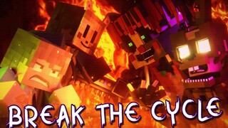 [FNAF/MC Animation/Dual English Subtitles] Breaking the Loop | Minecraft Music Animation (Music from