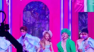 【金泫雅&金晓钟】马达夫妇 PING PONG打歌初舞台，姐这小精灵装扮太好看了吧