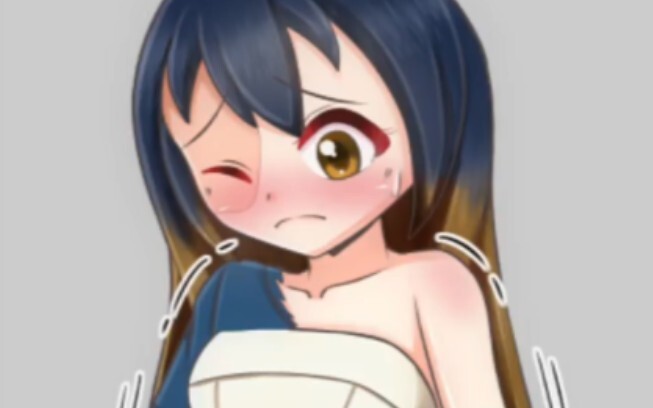 The little boy became a bride