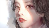 Digital Painting|"Beautiful Girl"