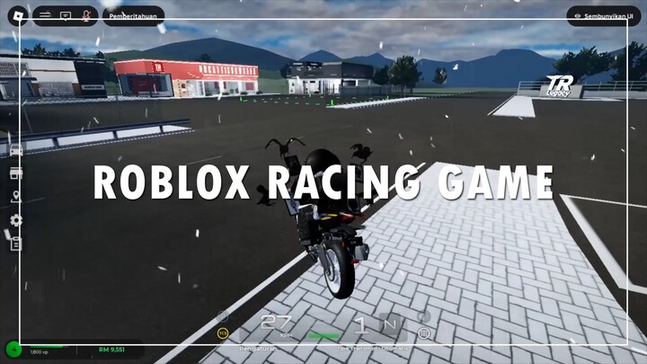 Balapan Motor di Roblox Seru