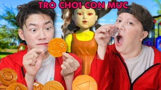 Thử Tham Gia TRÒ CHƠI CON MỰC SQUID GAME! -  Thách Tách Kẹo TikTok Phần 1