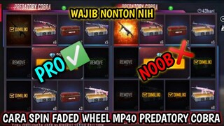 CARA 1X SPIN FADED WHEEL MP40 PREDATORY COBRA 2021