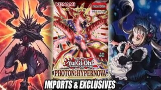 Yu-Gi-Oh! Photon Hypernova TCG EXCLUSIVES & IMPORTS!