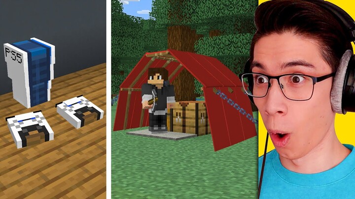 Testing Viral Minecraft Builds Hacks That 100% Work