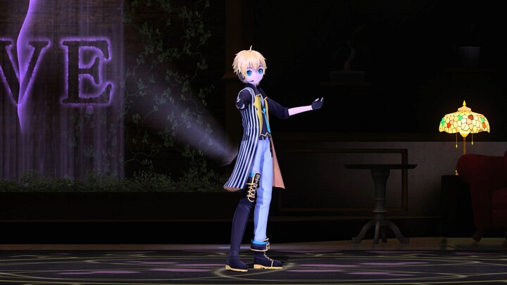 【Menari】Bocah Ledakan Tombak Suci【Lensa Kagamine】【Kamera Tetap】