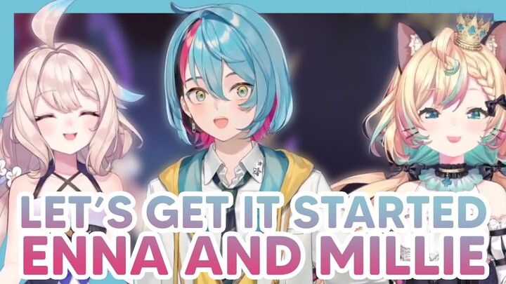 Enna and Millie unseiso cover Let's get it started