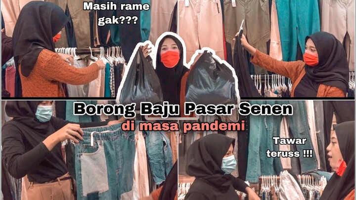 Thrift Pasar Senen saat masa PSBB || tips belanja/thrifting murah - Risa Mahaqi
