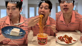 美、中、韩、英四国吃播belike
