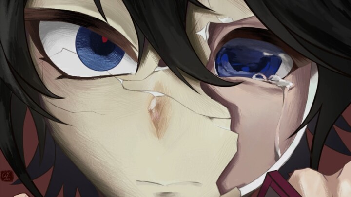 His swordsmanship is weeping.