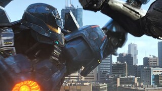 [4K HDR 21:9] "Pacific Rim 2" Obsidian Nemesis ปะทะ Nemesis Rangers การต่อสู้แบบกระชับ