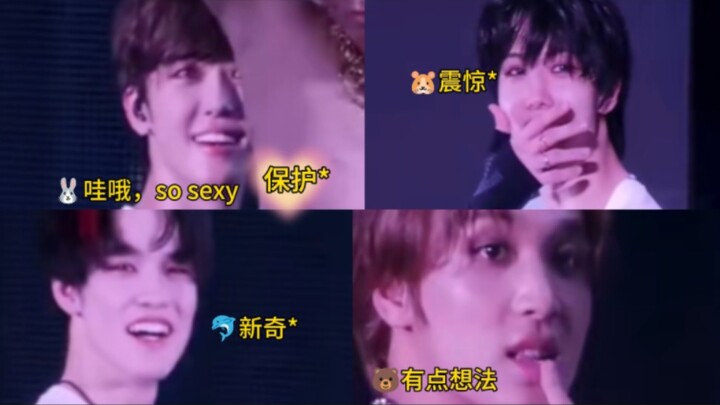 Diện mạo của các Mèo Mộng khi nhìn thấy anh Taeyong cởi áo trên sân khấu