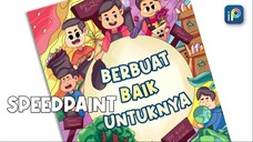 [SPEEDPAINT] Competition Poster Design: Berbuat Baik Untuknya