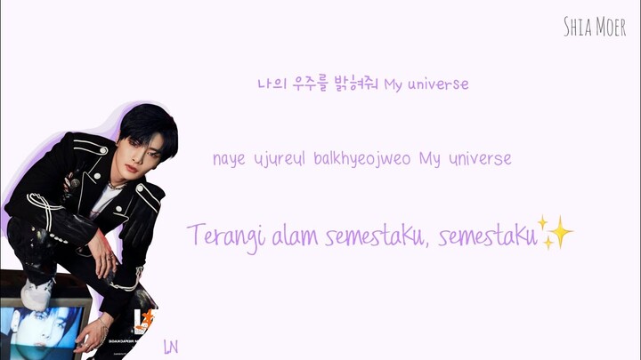 Stray Kids - My Universe [Han/Rom/Ina] Color Coded Lyrics | Lirik Terjemahan Indonesia