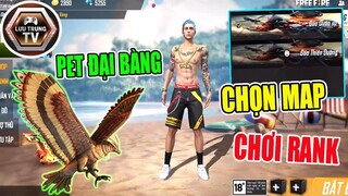 [Garena Free Fire] Trợ Thủ Đại Bàng Nhảy Dù Siêu Nhanh - Chọn Map Khi Chơi Rank OB22 | Lưu Trung TV