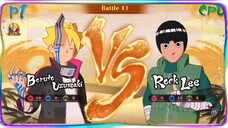 Boruto Karma Progression VS Lee - Naruto Storm Connections Android Gameplay