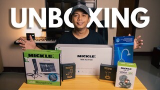 Mickle Microphone Unboxing Galore - Budget Microphones