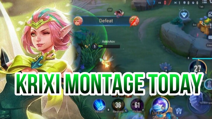 KRIXI MONTAGE TODAY