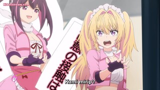 Eps_8 senior kerja blonde cantik sok keras tapi aslinya canggung [My Awkward Senpai]