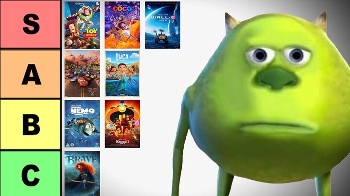 I Ranked EVERY PIXAR Movie
