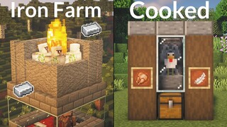 Minecraft | 4 Simple Starter Farms