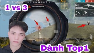 Free Fire Trận Đấu Dành Top1 Bo Cuối 1vs3 Bắn Siêu Gắt HG Gamer