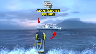 GTA 5 Epic Discovery: 3 Giant Cruise Ships Found in the Ocean!