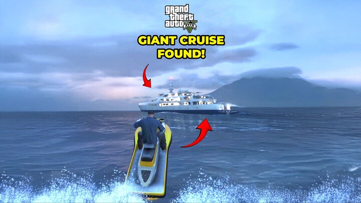 GTA 5 Epic Discovery: 3 Giant Cruise Ships Found in the Ocean!