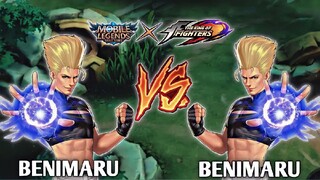 KING OF FIGTHERS MOBILE LEGENDS COLLAB| BENIMARU V.S BENIMARU ( 4K Resolution)