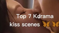 Top 7 Kdrama kiss scenes