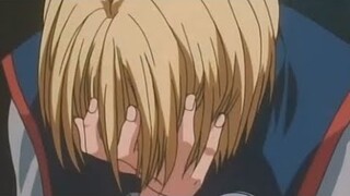 Kurapika gets depressed after he thinks Leorio is dead