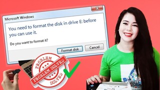 [Fixed] You Need to Format the Disk in Drive Before You Can Use It Problem | Easily & Quickly