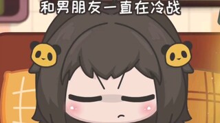 小孩吵架才互相不理人，大人都是心里想着对方