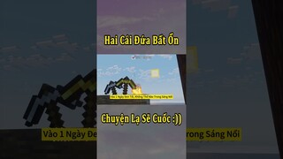 Minecraft Bất Ổn Nhưng Anh Đen Xì Xì Phát Hiện Sẽ Cuốc 🤣 #shorts