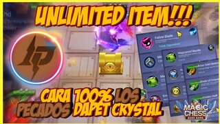 UNLIMITED CRYSTAL SYNERGY MAGIC CHESS ! EVOLUSI LOS PECADOS ! MAGIC CHESS NEW UPDATE