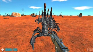 Survive in Desert with 300 Vicious Scorpions. Animal Revolt Battle Simulator