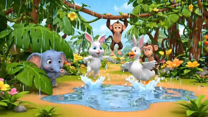 小象的彩虹雨天冒险 🌧️🐘🌈 | Little Elephant’s Rainbow Adventure