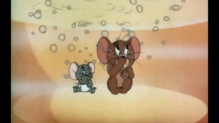Milk-holding challenge, haha, so cute!