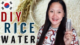 I USED RICE WATER TONER( HUGAS BIGAS) TO MY FACE AND THIS IS WHAT DID TO MY SKIN