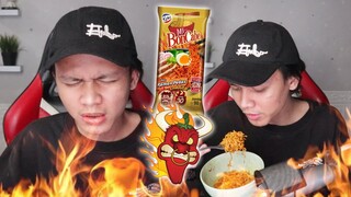 AKU HARUS MAKAN MI BONCABE LEVEL 30 !!! 🥵Karena kalah challenge lagi ! 🥵😭