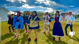 【小林家的龙女仆】青空のラプソディ &スーパーちょろゴンず 声优跳舞